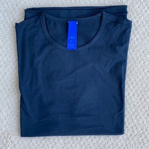 Kit & Ace Crew Neck Navy T-Shirt